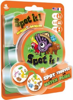 JEU SPOT IT! - DOBBLE - ANIMAL JR BILINGUE